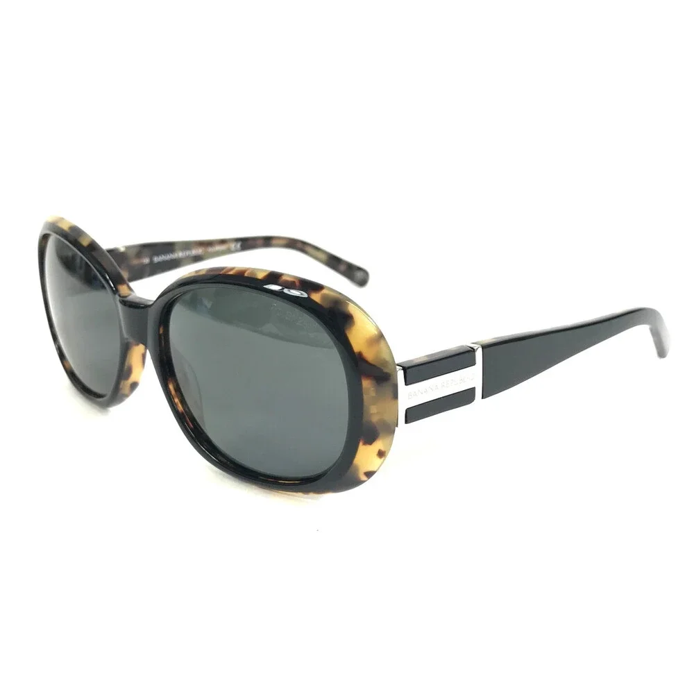Banana Republic Sunglasses VERITY/P/S CW6P Black Tortoise w/ Gray Polarized Lens